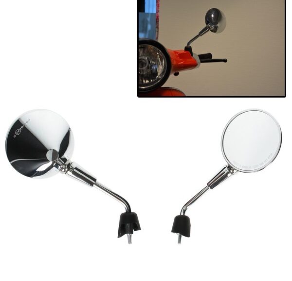 spiegelset kort model origineel E-keur chroom gts alle mod.