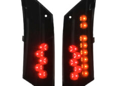 Knipperlichtset DMP LED SP met dagrijverlichting achter smoke — geschikt voor Piaggio