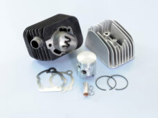 Cilinder met kop Polini racing 43mm-p10 ciao