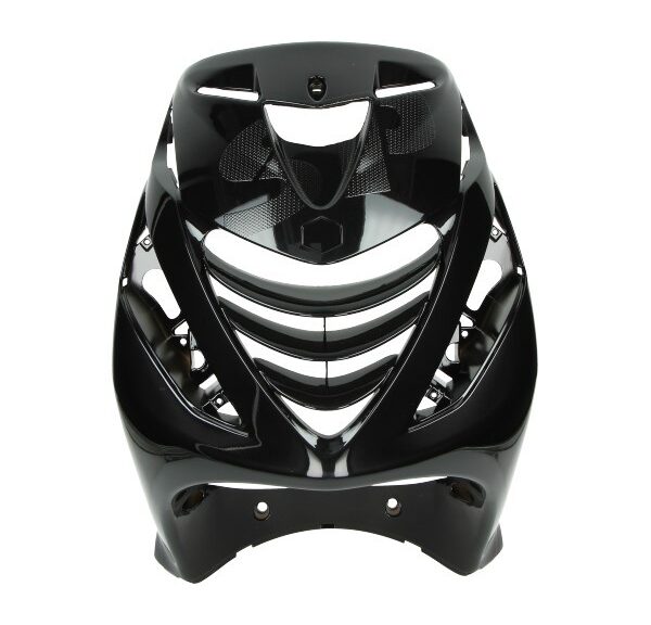voorscherm DMP model SP zwart glans piaggio