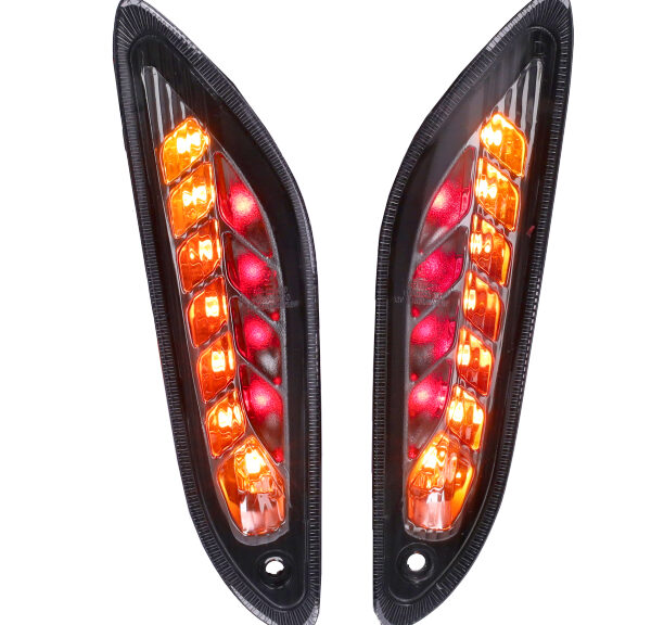 Knipperlichtset DMP E-KEUR + dagrijverlichting achter smoke primavera