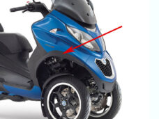 Voorspatbord Piaggio origineel — geschikt voor Piaggio Rand MP3