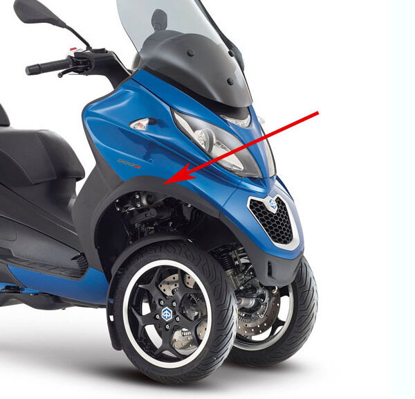 Voorspatbord Piaggio origineel — geschikt voor Piaggio Rand MP3