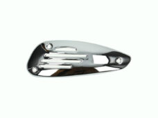 Hitteschild uitlaat chroom LX 4t