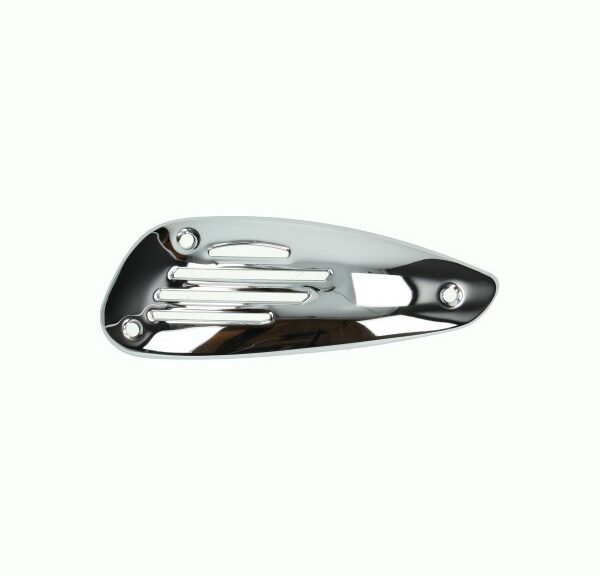 hitteschild uitlaat euro-2 chroom lx 4t
