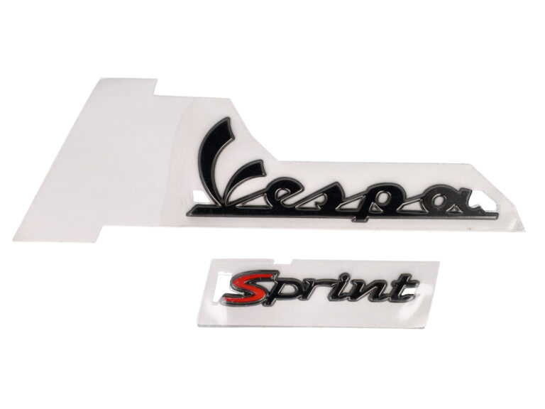 Stickerset Vespa Smoke 4-delig Sprint