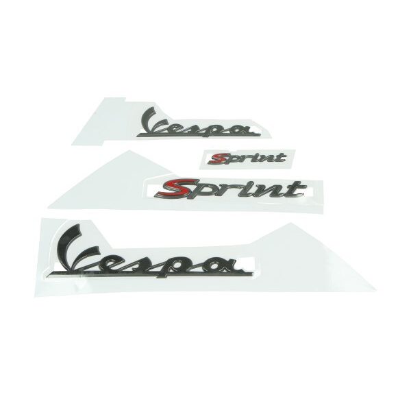 stickerset vespa smoke 4-delig sprint