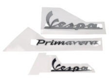 Stickerset — geschikt voor Vespa 3-delig Primavera