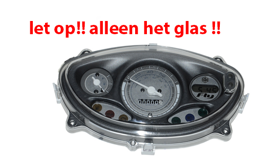 Tellerglas Piaggio origineel — geschikt voor Piaggio Fly New