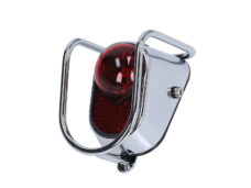 Achterlicht LED oldtimer met beugel o.a. chroom — geschikt voor Puch