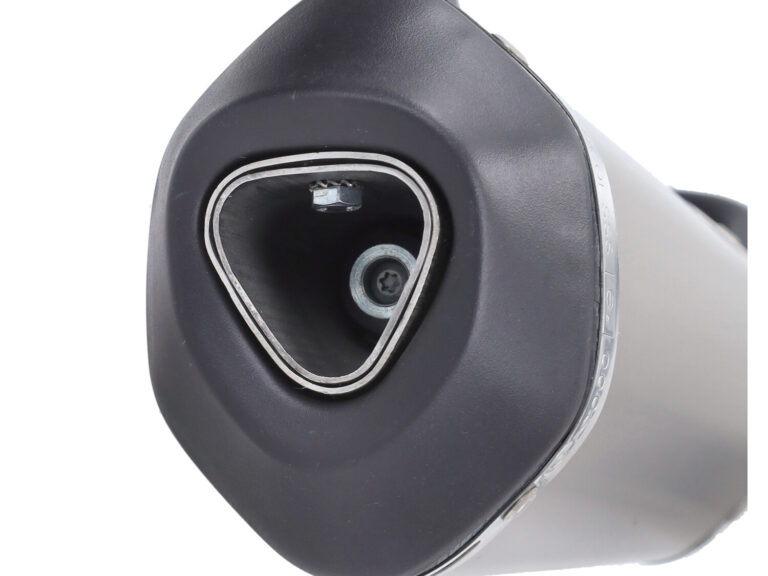 Uitlaat Jamarcol Ovaal Euro-2 (model Akrapovic) Alu/zwart Sco Piaggio 4t-2v, Zip 4t