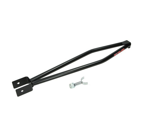 Stabilisatorstang EBR frame dubbel buis gebogen zwart — geschikt voor Puch Maxi