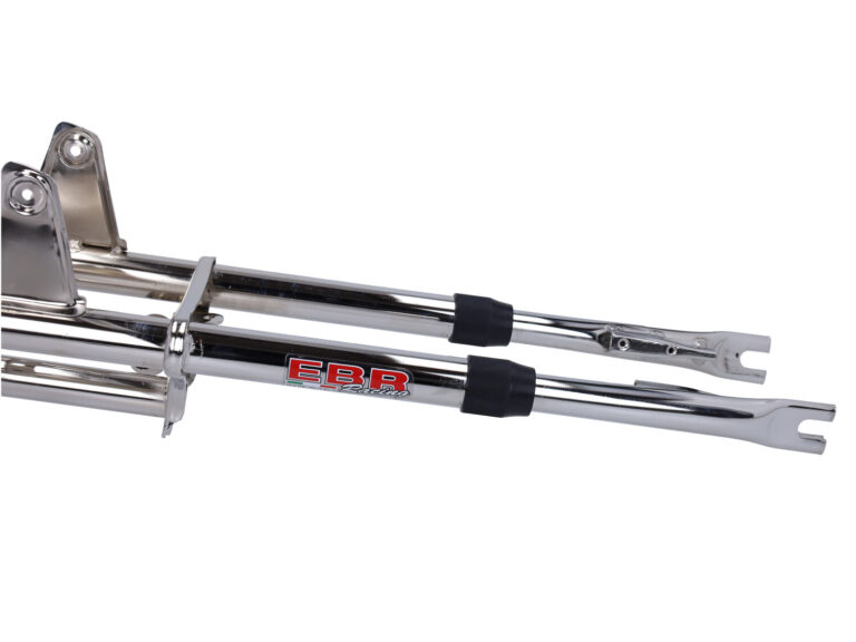 Voorvork Ebr Origineel Model Compleet + Stuurslot Aansluiting Chroom Maxi N, Puch