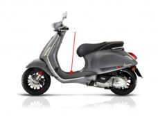 Treeplank Piaggio origineel grijs — geschikt voor Piaggio Titanio 707