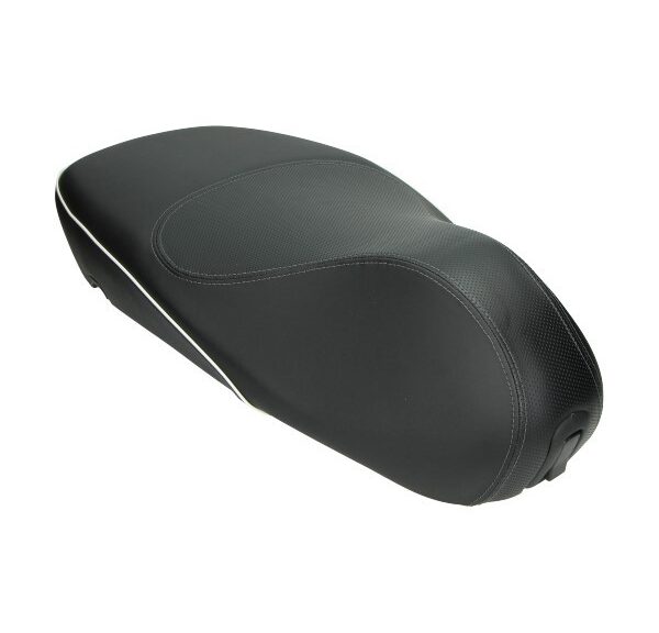 buddyseat Piaggio origineel compleet euro-2/4 zwart primavera