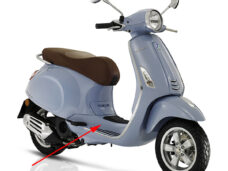 Treeplank Piaggio origineel blauw — geschikt voor Piaggio 279