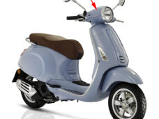Stuurkap Piaggio origineel boven blauw — geschikt voor Piaggio 279