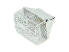 Achterlicht DMP klein model ulo chroom/wit camino — geschikt voor Puch Maxi