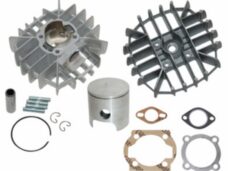 cilinder met kop airsal aluminium nikasil 46mm condor