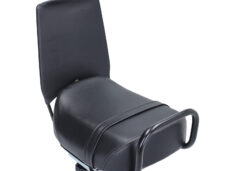 Duo-seat + rugsteun zwart — geschikt voor AGM