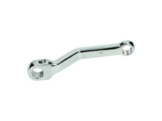 Crank A-kwaliteit rechts 160mm chroom bromfiets — geschikt voor Vespa