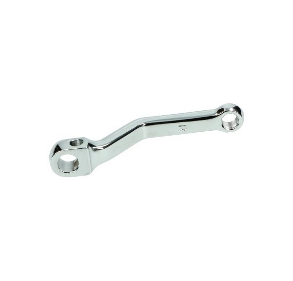crank A-kwaliteit rechts 160mm chroom bromfiets vespa