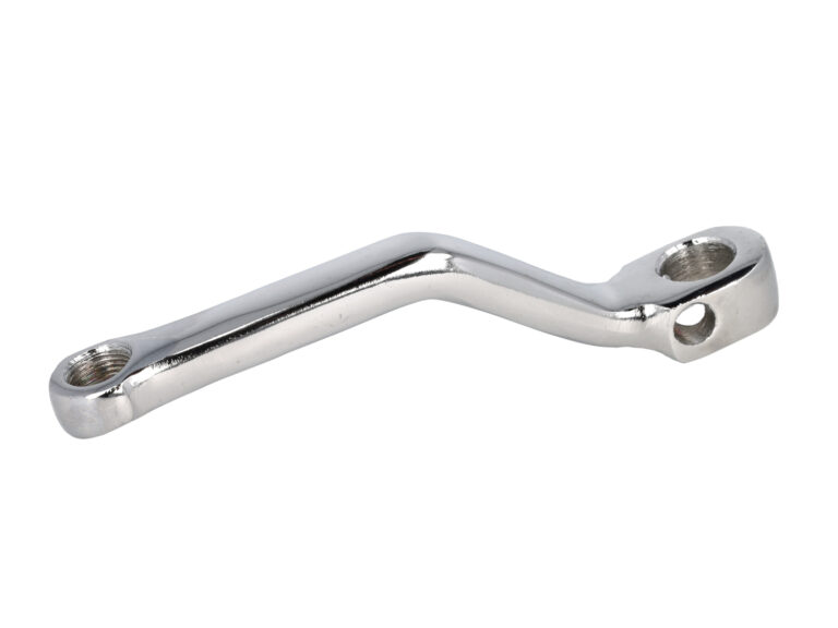 Crank A-kwaliteit links 160mm chroom bromfiets — geschikt voor Vespa