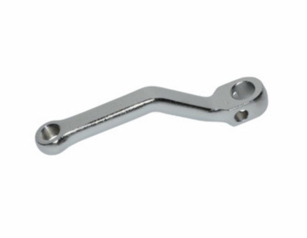crank A-kwaliteit links 160mm chroom bromfiets vespa