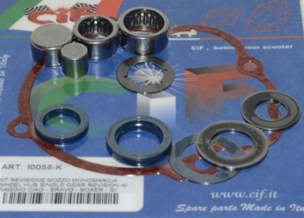 revisieset cif achterwiel bromfiets vespa