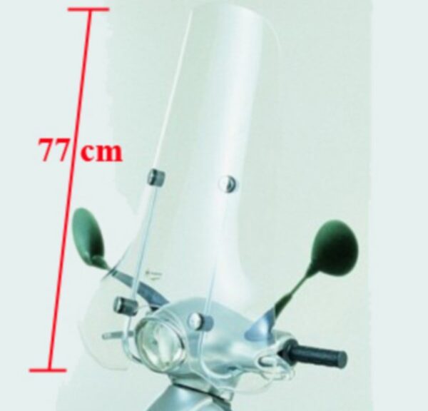 windscherm Piaggio origineel hoog zonder bev.set 77cm et2-et4