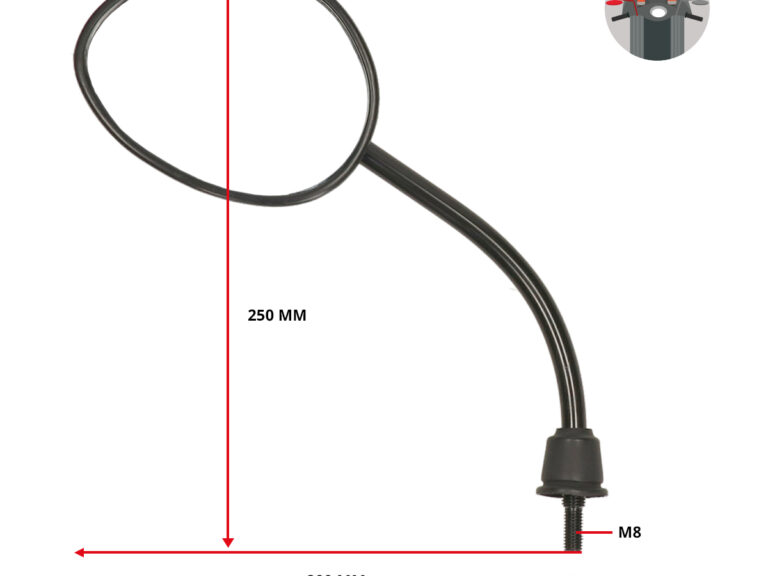 Spiegel Piaggio Origineel Euro-2 Links Zip2000, Zip2000sp Cm063901