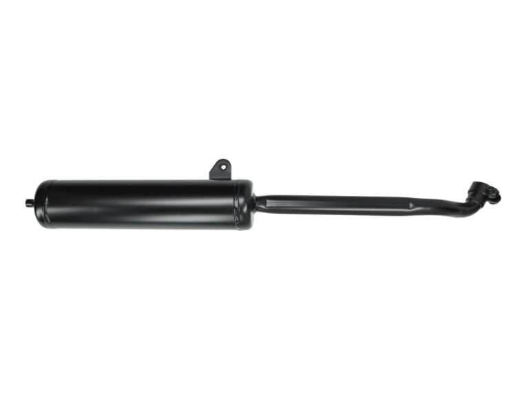 Uitlaat tecno origineel model 25km 23.5mm zwart