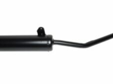 uitlaat tecno origineel model 45km (made in EU) 22mm zwart ciao mix