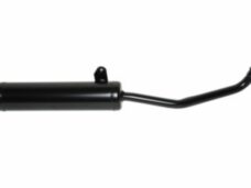 uitlaat tecno origineel model 25km (made in EU) 23.5mm zwart ciao mix