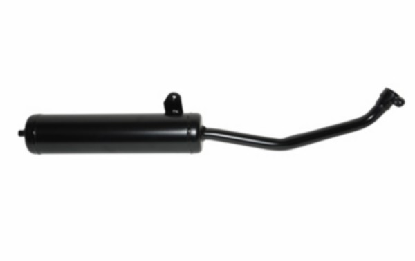 uitlaat tecno origineel model 25km (made in EU) 23.5mm zwart ciao mix