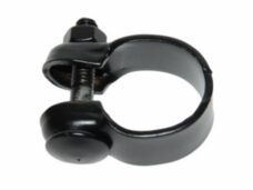 uitlaatklem uitlaatbocht (made in EU) 22mm zwart bromfiets vespa 130969