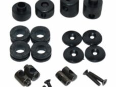 windscherm Piaggio origineel dop set zwart zip2000