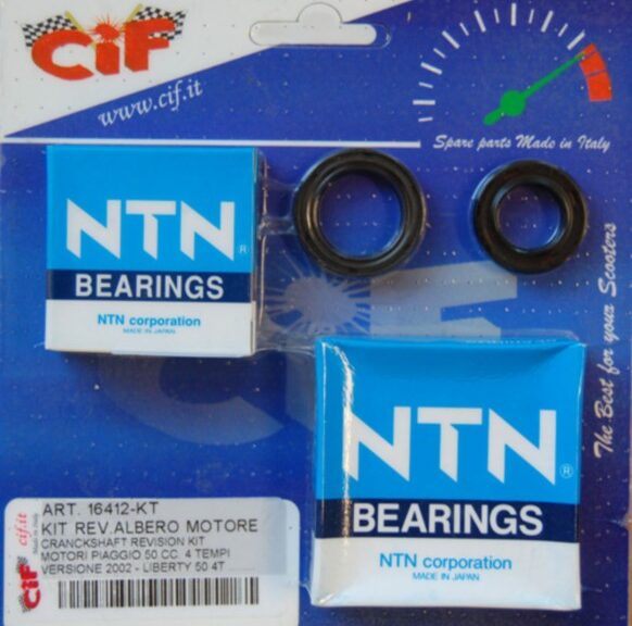 lager+keerringset cif krukas 2000-2005 sco piaggio 4T
