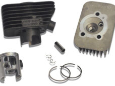 Cilinder met kop Malossi 65cc 43mm-p10 bromfiets — geschikt voor Vespa