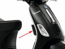 opbergvak Piaggio origineel rechts zwart lucido 94 vespa S 6542950090