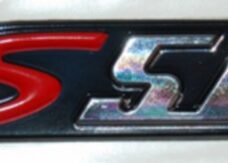 embleem Piaggio origineel woord [s50] rechtsachter vespa S 656229