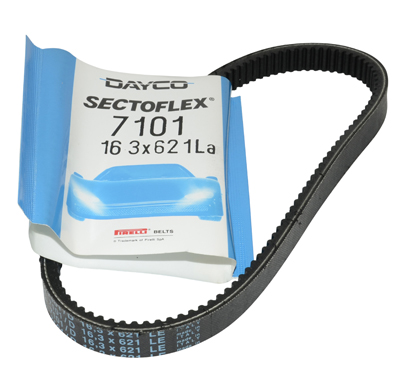 V-snaar dayco/pirelli 621x16.3 10inch pk50