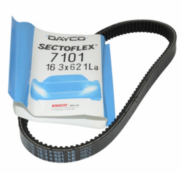 v-snaar dayco/pirelli 621x16.3 10inch pk50 7101