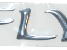 Sticker Piaggio origineel — geschikt voor Piaggio 3d Fly