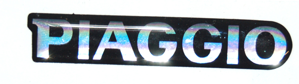 Sticker Piaggio origineel woord — geschikt voor Piaggio