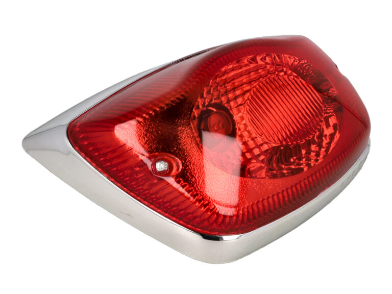 Achterlicht Dmp + Rand Model Origineel (zonder Bolletje) Chroom Lxv, Vespa Lx, Vespa S