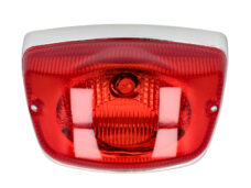 Achterlicht DMP + rand model origineel (zonder bolletje) chroom lxv — geschikt voor Vespa LX
