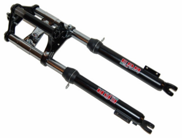 voorvork EBR kort breed compleet zwart puch maxi