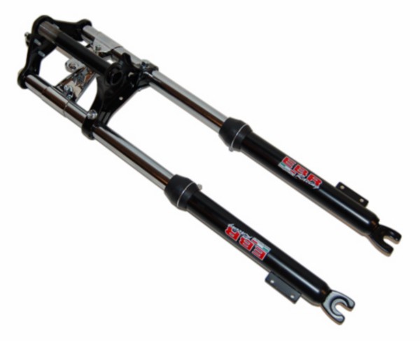 voorvork EBR lang breed compleet zwart puch maxi