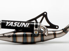 Uitlaat Yasuni yasuni-R carbon — geschikt voor Gilera
